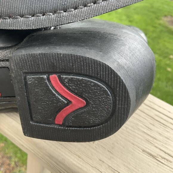 Laredo Black Cowboy Boots with Silver Stitching - Picture 13 of 16